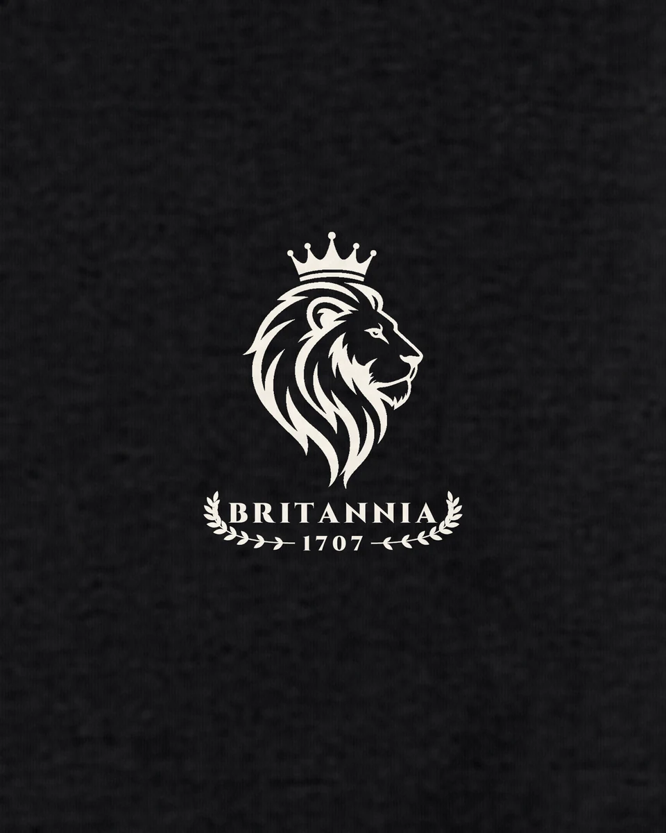 Close-up of the embroidered chest crest, Black