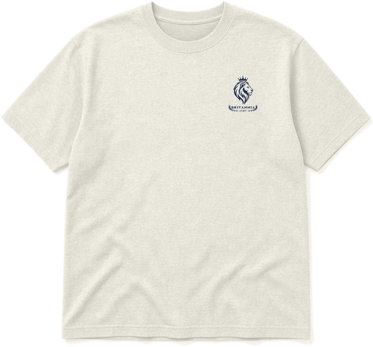 The 1707 Tee in Cream